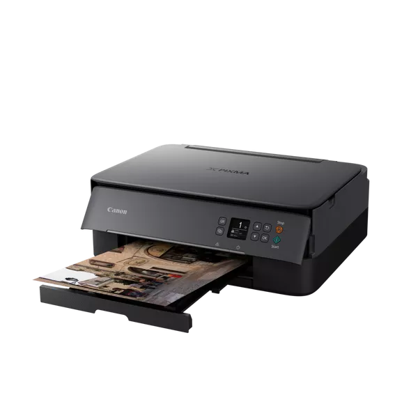 CANON Tintasugaras MFP 3in1 PIXMA TS5350a (FEKETE), A4, FF 13 k/p, SZ 6,8 k/p, 4800x1200dpi, duplex, USB/WIFI (3773C106)