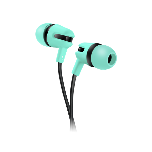 CANYON Vezetékes Fülhallgató, Mikrofonnal, zöld - CNS-CEP4G (CNS-CEP4G)