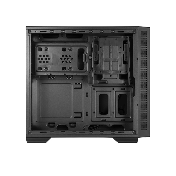 CHIEFTEC Ház Compact Cube, ATX, Tápegység nélkül, Fekete (UK-02B-OP)