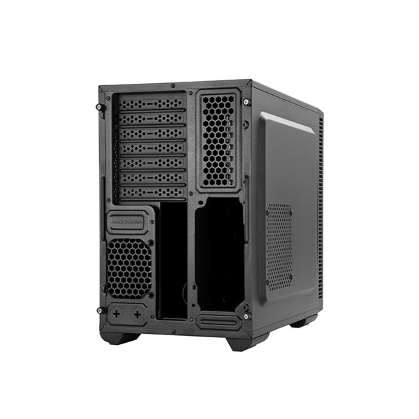 CHIEFTEC Ház Compact Cube, ATX, Tápegység nélkül, Fekete (UK-02B-OP)