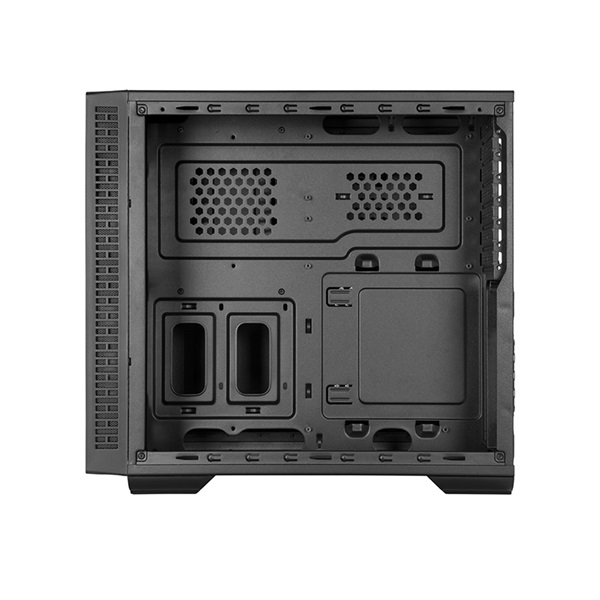 CHIEFTEC Ház Compact Cube, ATX, Tápegység nélkül, Fekete (UK-02B-OP)