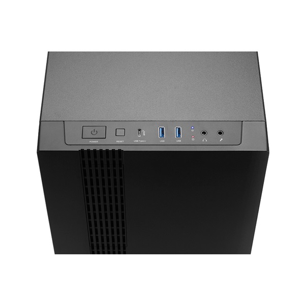 CHIEFTEC Ház Compact Cube, ATX, Tápegység nélkül, Fekete (UK-02B-OP)