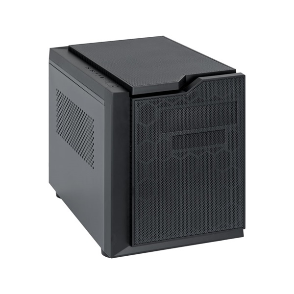 CHIEFTEC Ház Gaming Cube CI-01B-OP mATX, Tápegység nélkül, fekete (CI-01B-OP)