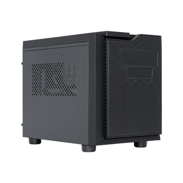 CHIEFTEC Ház Gaming Cube CI-01B-OP mATX, Tápegység nélkül, fekete (CI-01B-OP)