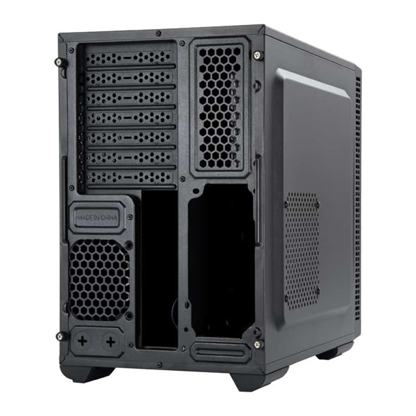 CHIEFTEC Ház Compact Cube, ATX, Tápegység nélkül, Fekete (UK-02B-OP)