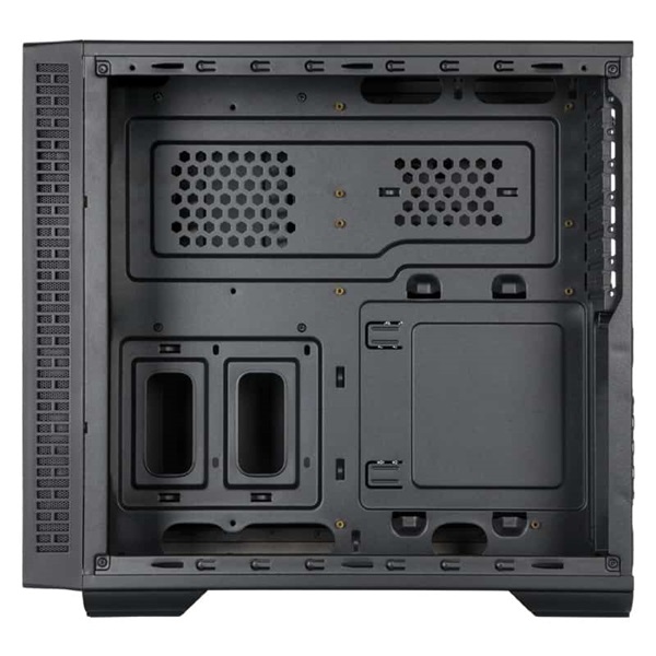 CHIEFTEC Ház Compact Cube, ATX, Tápegység nélkül, Fekete (UK-02B-OP)