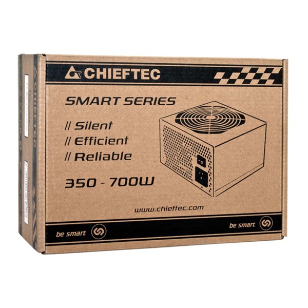 CHIEFTEC Tápegység SMART 400W, 12cm, ATX BOX (GPS-400A8)