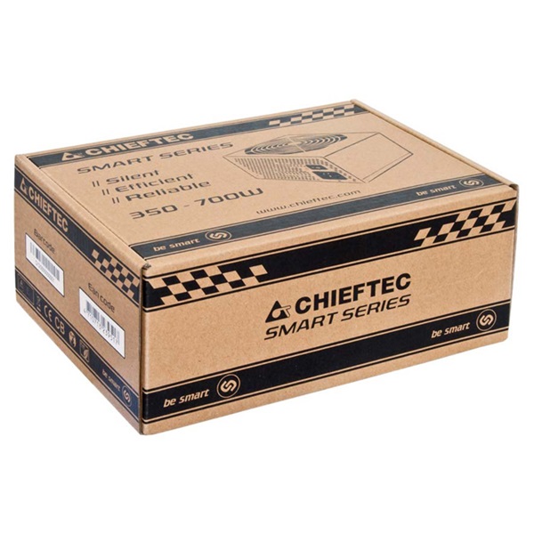 CHIEFTEC Tápegység SMART 400W, 12cm, ATX BOX (GPS-400A8)