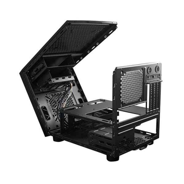 CHIEFTEC ház, Pro Cube, M-ATX, Cube, fekete (CI-02B-OP)
