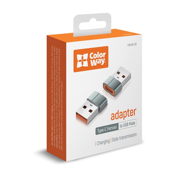 COLORWAY Adapter, Type-C to USB-A (CW-AD-CA)