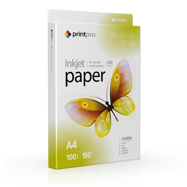 COLORWAY Fotópapír, PrintPro matt, 190g/m, A4, 100pc. (PME190100A4) (PME190100A4)