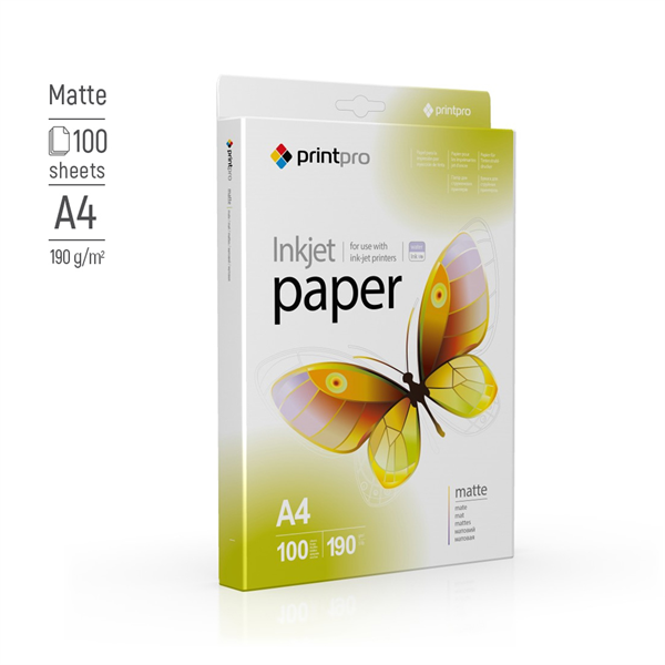 COLORWAY Fotópapír, PrintPro matt, 190g/m, A4, 100pc. (PME190100A4) (PME190100A4)