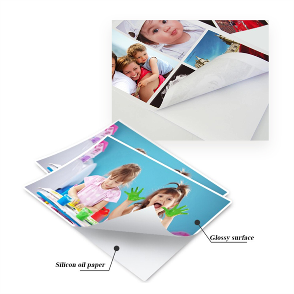 COLORWAY Fotópapír, fényes öntapadó (glossy self-adhesive), 115 - 80g/m2, A4, 50 lap (PGS1158050A4)