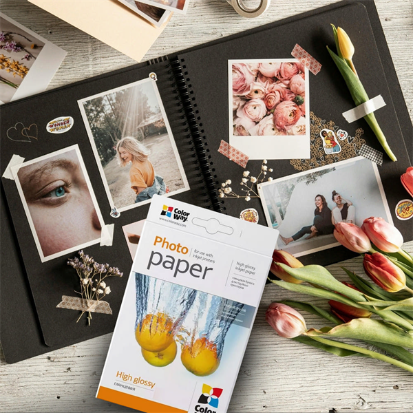COLORWAY Fotópapír, magasfényű (high glossy), 180 g/m2, 10x15, 100 lap (PG1801004R)