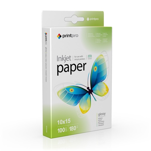 COLORWAY Fotópapír, magasfényű (high glossy), 180g/m, 10x15, 100pc. (PGE1801004R) (PGE1801004R)