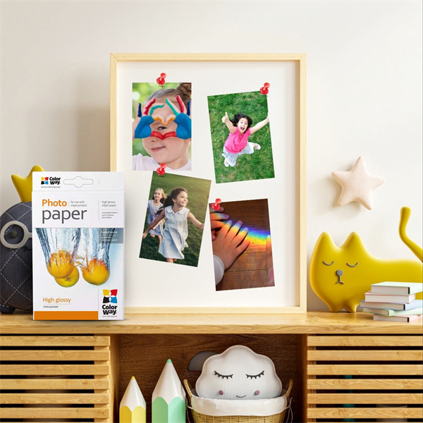 COLORWAY Fotópapír, magasfényű (high glossy), 200 g/m2, 10x15, 50 lap (PG2000504R)
