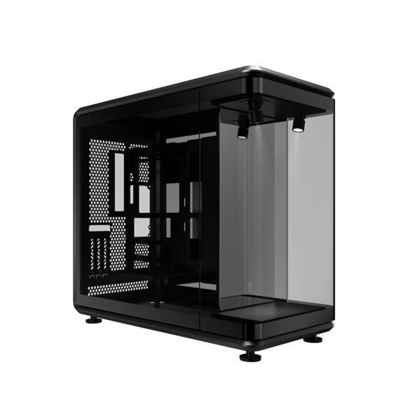 COOLER MASTER Ház ATX MASTERFRAME 360 Panorama,Tápegység nélkül, Fekete (MF360-KINN-S00)