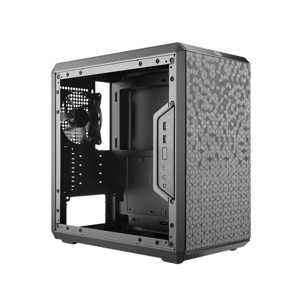 COOLER MASTER Ház Micro ATX MASTERBOX Q300L, Tápegység nélkül, Szürke (MCB-Q300L-KANN-S00)