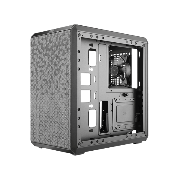 COOLER MASTER Ház Micro ATX MASTERBOX Q300L, Tápegység nélkül, Szürke (MCB-Q300L-KANN-S00)