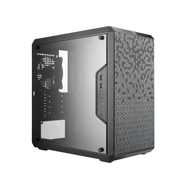 COOLER MASTER Ház Micro ATX MASTERBOX Q300L, Tápegység nélkül, Szürke (MCB-Q300L-KANN-S00)