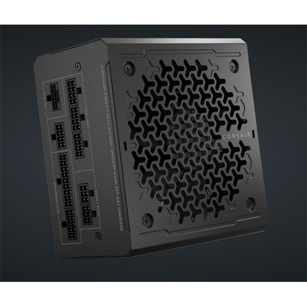CORSAIR Tápegység Moduláris, RM1000e, 1000W, 12cm, ATX 3.1, PCIe 5.1, BOX, Cybenetics Gold (CP-9020297-EU)