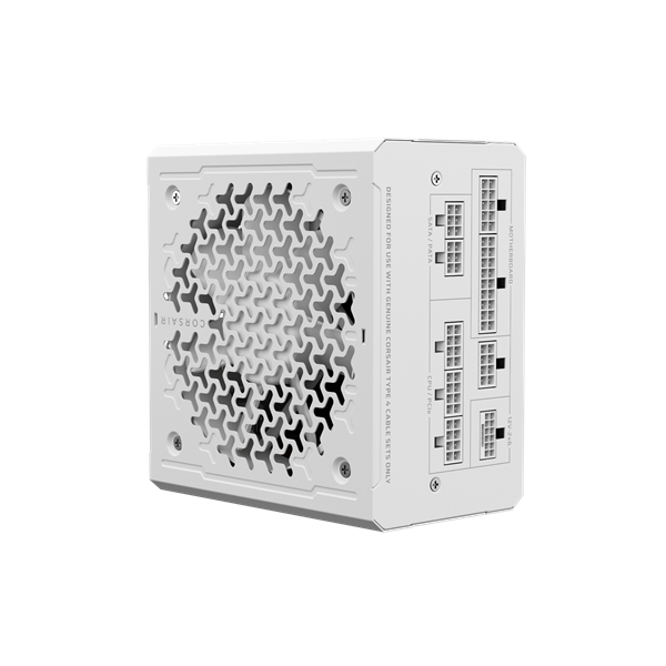 CORSAIR Tápegység Moduláris, RM1000e, 1000W, 12cm, ATX 3.1, PCIe 5.1, BOX, Cybenetics Gold, fehér (CP-9020294-EU)