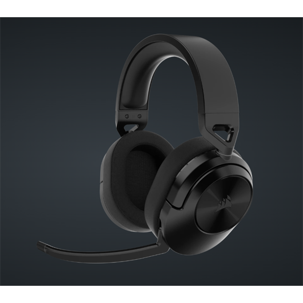 CORSAIR Vezeték Nélküli Headset, HS55 WIRELESS Gaming, 7.1 Hangzás, fekete (CA-9011280-EU)