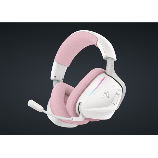CORSAIR Vezeték Nélküli Headset, VOID v2 Wireless Gaming Headset, Dolby Atmos, pink (CA-9011394-WW)