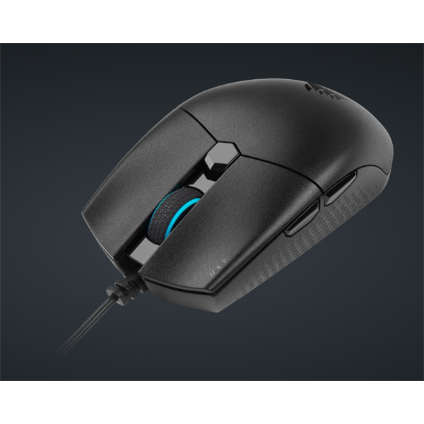 CORSAIR Vezetékes Egér Gaming, KATAR PRO Ultra-light, 6 programozható gomb, RGB Világítás, 12400dpi, fekete (CH-930C011-EU)