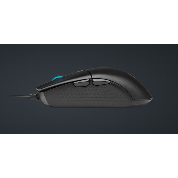 CORSAIR Vezetékes Egér Gaming, KATAR PRO Ultra-light, 6 programozható gomb, RGB Világítás, 12400dpi, fekete (CH-930C011-EU)