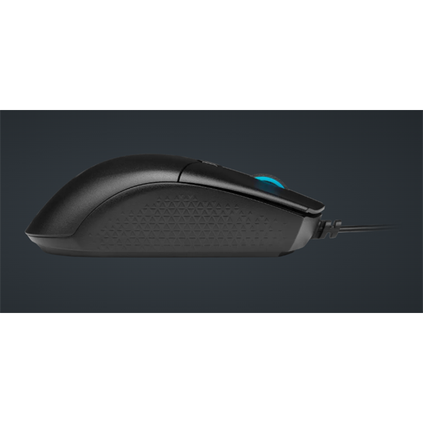 CORSAIR Vezetékes Egér Gaming, KATAR PRO Ultra-light, 6 programozható gomb, RGB Világítás, 12400dpi, fekete (CH-930C011-EU)