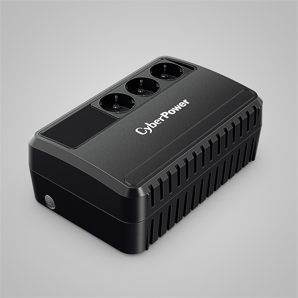 CYBERPOWER UPS BU650EG (3 Schuko) 650VA (360 W), 230V Power-Saving LINE-INTERAKTÍV szünetmentes elosztó, AVR (BU650EG)