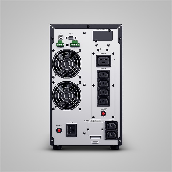 CYBERPOWER UPS OLS3000EA MainStream OnLine torony, 3000VA, szünetmentes tápegység kettős konverziós (OLS3000EA)