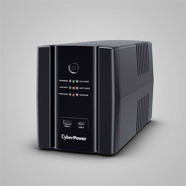 CYBERPOWER UPS UT1500EG (4 aljzat) 1500VA 900W, 230V szünetmentes tápegység LINE-INTERACTIVE (UT1500EG)