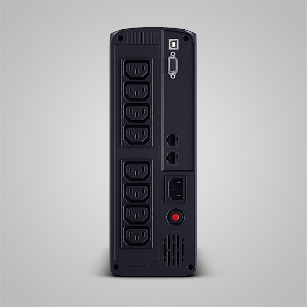 CYBERPOWER UPS, VP1600EILCD, 8x C13, 1600VA 960W 230V szünetmentes tápegység + USB LINE-INTERACTIVE (VP1600EILCD)