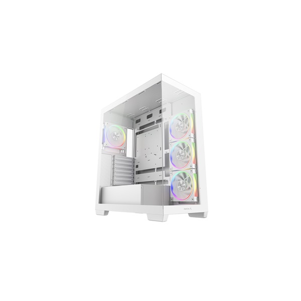 DEEPCOOL Ház ATX CG580 4F V2 WH Tápegység nélkül, Fehér Üvegfalú (R-CG580-WHADA4-G-2)