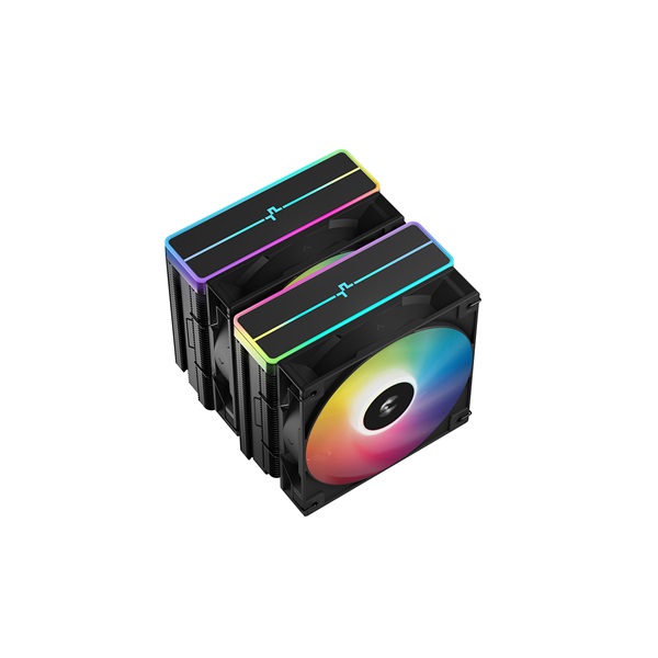 DEEPCOOL CPU hűtő AG620 BK ARGB V2, Univerzális (R-AG620-BKAMMN-GJD)