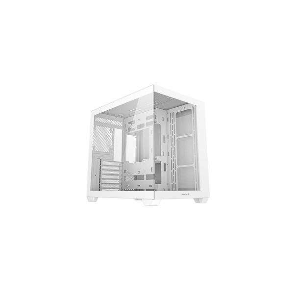 DEEPCOOL Ház ATX  CG530 WH, Tápegység nélkül, fehér, Üvegfalú (R-CG530-WHNDA0-G-1)