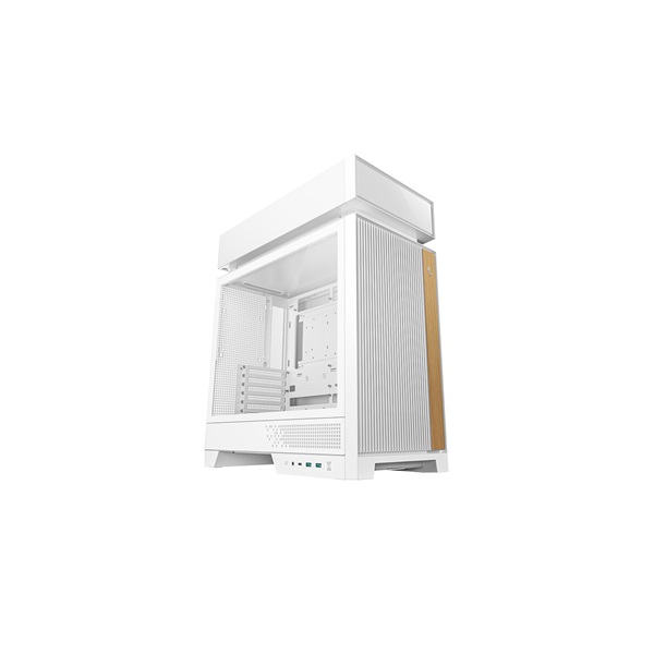DEEPCOOL Ház ATX CL660 WH Tápegység nélkül, Fehér Üvegfalú (R-CL660-WHNNA0-G-1)