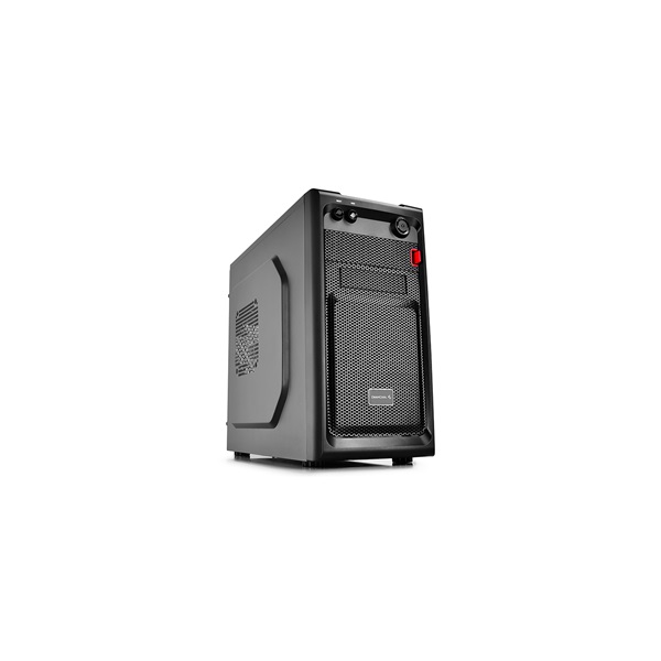 DEEPCOOL Ház Micro-ATX/Mini-ITX SMARTER, Tápegység nélkül, Fekete (DP-MATX-SMTR)