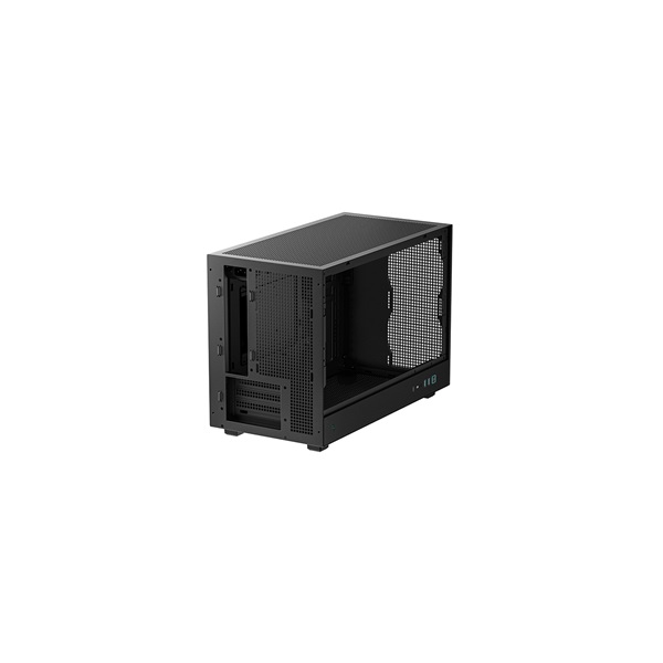 DEEPCOOL Ház Micro ATX CH260, Tápegység nélkül, Fekete, Üvegfalú (R-CH260-BKNGM0-G-1)