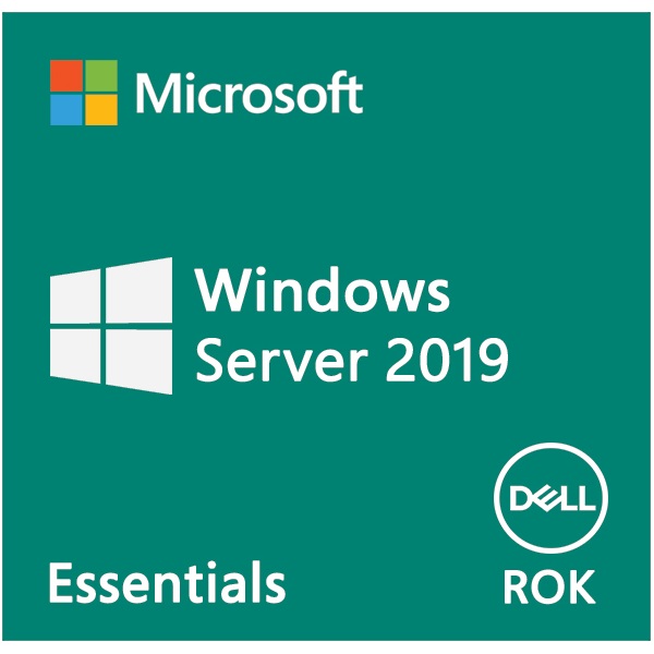DELL EMC szerver SW - ROK Windows Server 2019 ENG, Essentials Edition, 25 CAL, 64bit OS. (634-BSFZ)