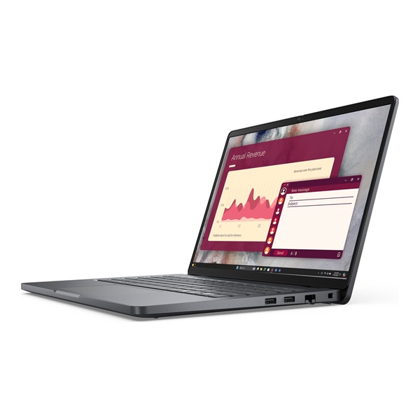 DELL Pro 14 (PC14250) 14.0" FHD+, Intel Core Ultra 7 265U (5.3GHz), 16GB, 512GB SSD, Win11 Pro, Ezüst (BTO109_PC14250_EMEA)