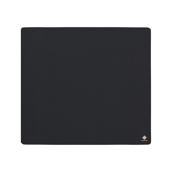 DELTACO GAMING Egérpad GAM-063, Mousepad XL, 45x40cm, SBR rubber, fabric coated surface, black (GAM-063)