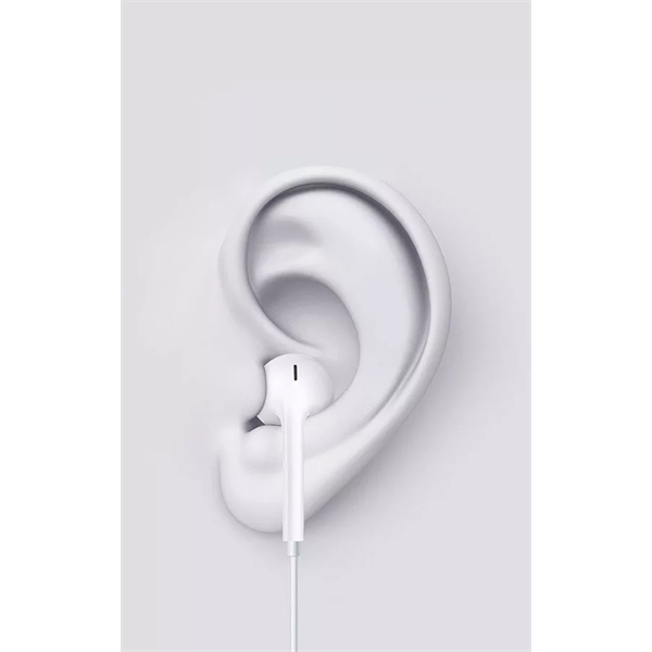 DEVIA UNIVERZÁLIS SZTEREÓ FELVEVŐS FÜLHALLGATÓ - LIGHTNING - STAR SERIES EARBUDS LIGHTNING EARPHONE - FEHÉR (ST366864)