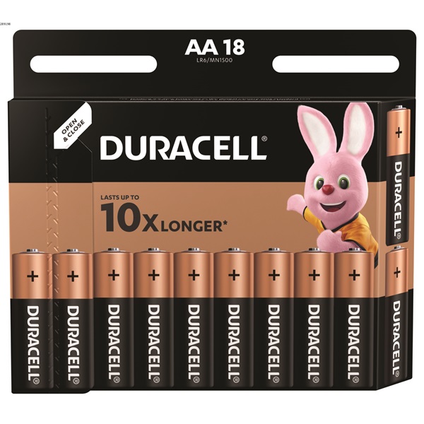 Duracell BSC 18 db AA elem-DL (5000394107519)
