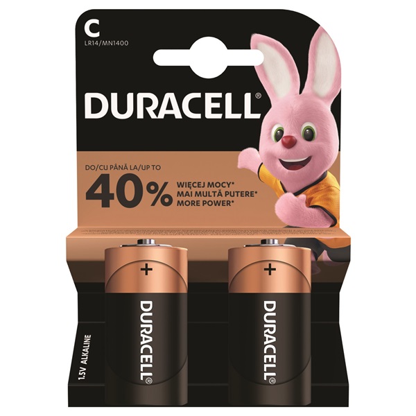 DURACELL BSC 2db C (baby) (5000394127531)