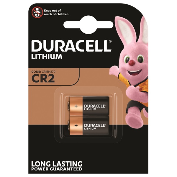 Duracell CR2 2 db (fotó)- DL (5000394932128)