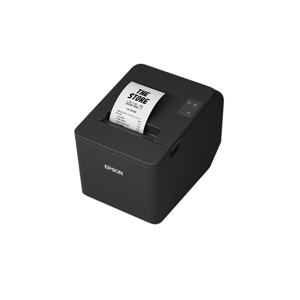 EPSON Blokknyomtató - TM-T20IV (102) (250mm/s, 203 DPI, 80mm, USB/RS-232/LAN, Fekete) (C31CL47102)