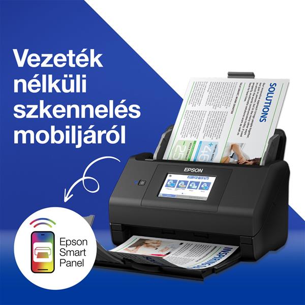 EPSON Docuscanner - WorkForce ES-580W (A4, 600 DPI, 35 lap/perc, USB/WiFi) (B11B258401)